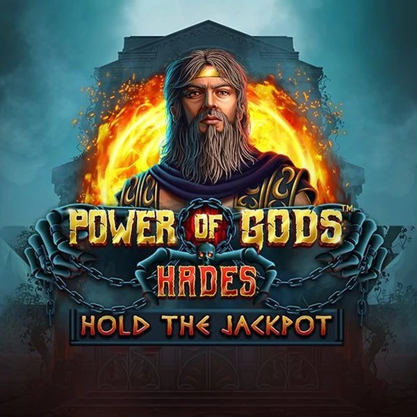 Slot Power of Gods Hades, dieu barbu flammes, Hold the Jackpot, machine à sous mythologie.